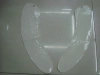 Flannel pearl cotton thickened adhesive toilet seat cover Specification image